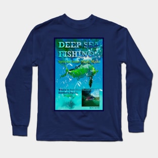 Deep Sea Magazine Poster Long Sleeve T-Shirt